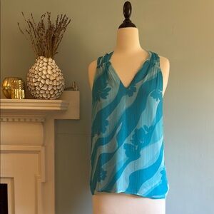 Ramy Brook Blue Sleeveless Tank Top - XS - NWT
